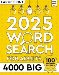 2025 word search by Hazel Woods